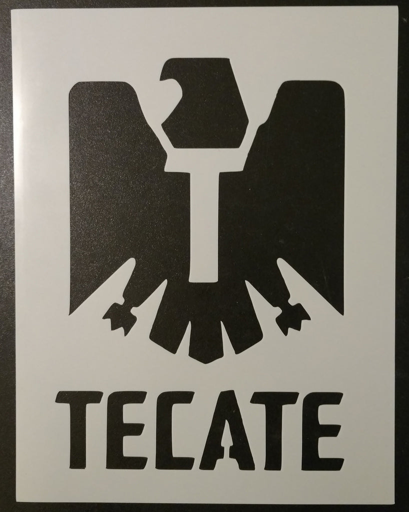 Tecate Stencil