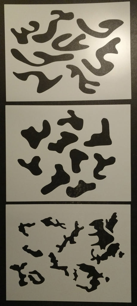 Army Camo - 3 Stencil Set