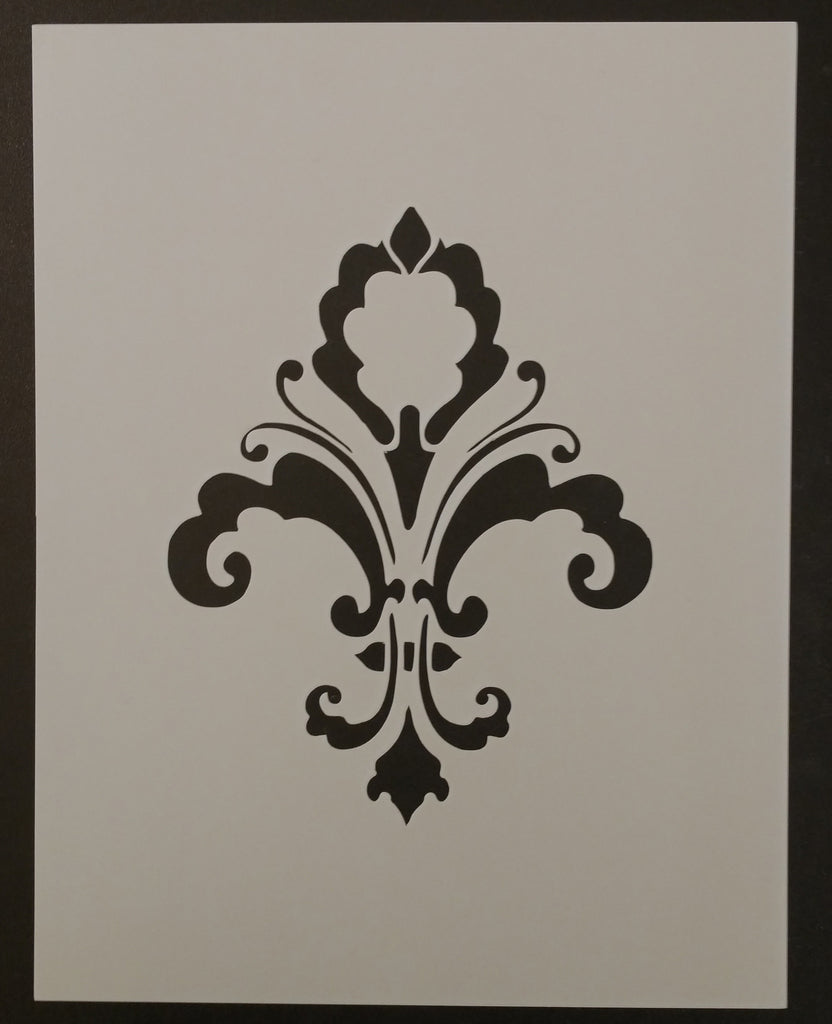 Damask Pattern - Stencil