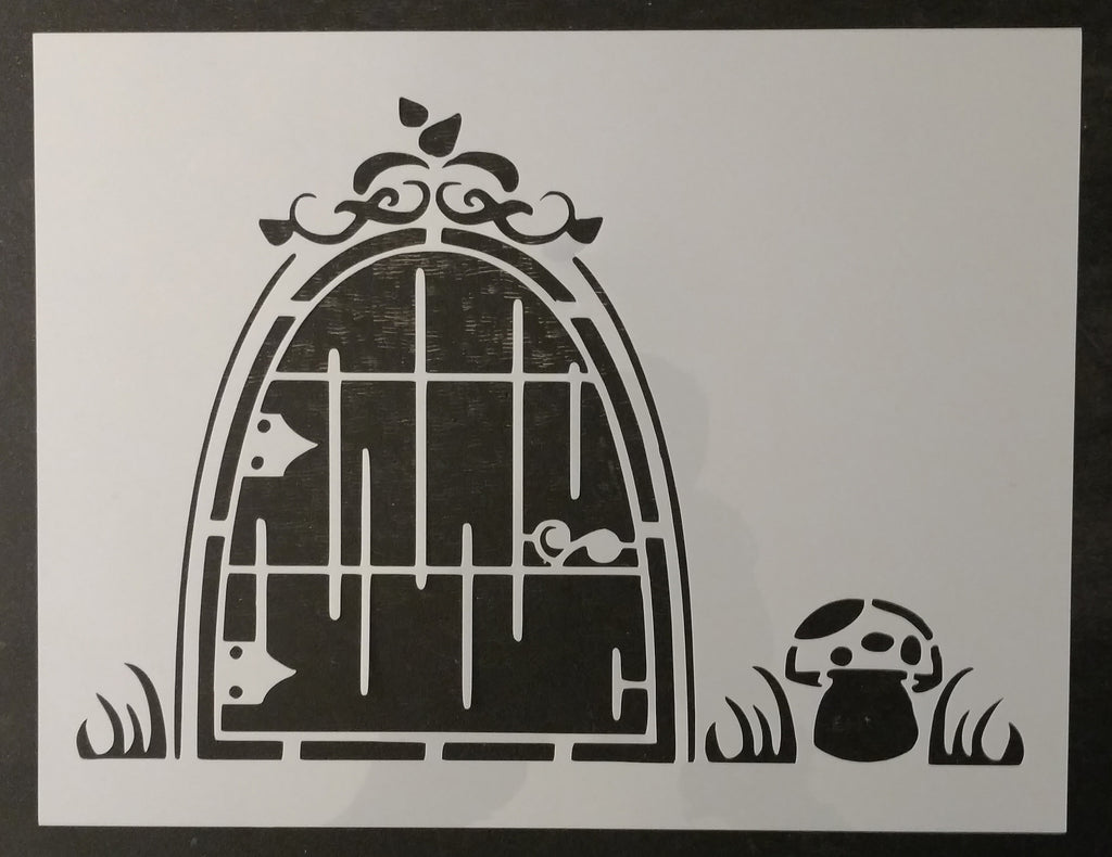 Fairy Door Fairie Door Custom Stencil