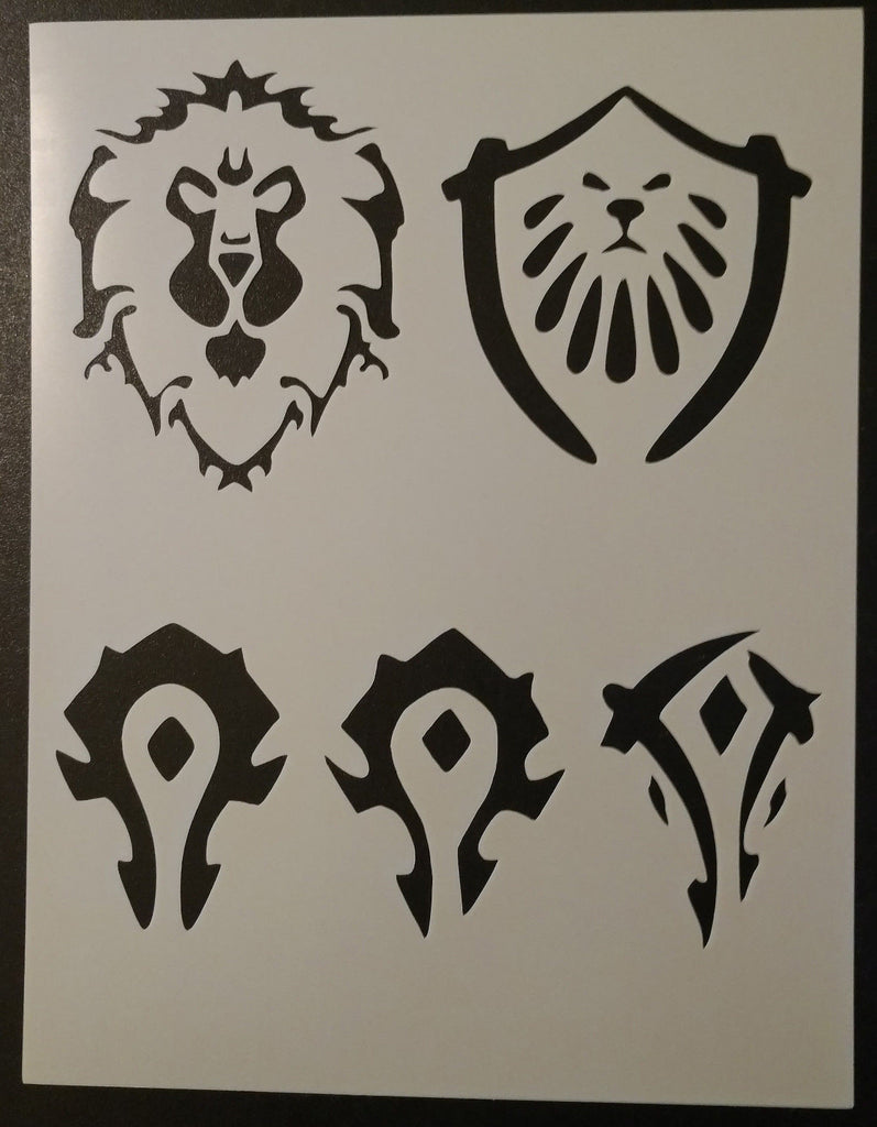 World of Warcraft WOW - Stencil