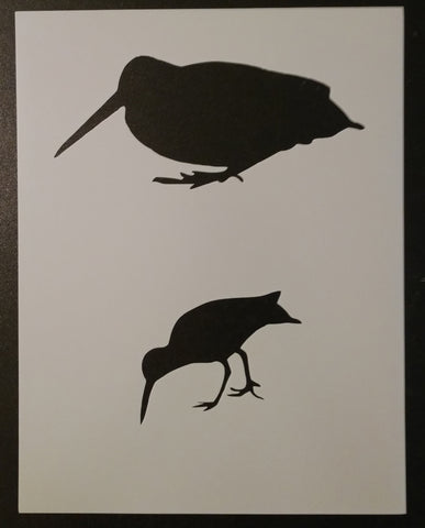 Woodcocks #1 - Stencil