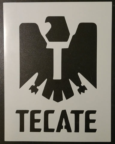 Tecate Stencil