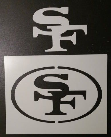 vSan Francisco 49'ers - Stencil