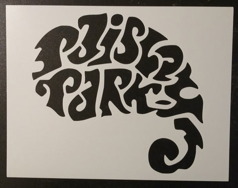 Prince: Paisley Park - Stencil