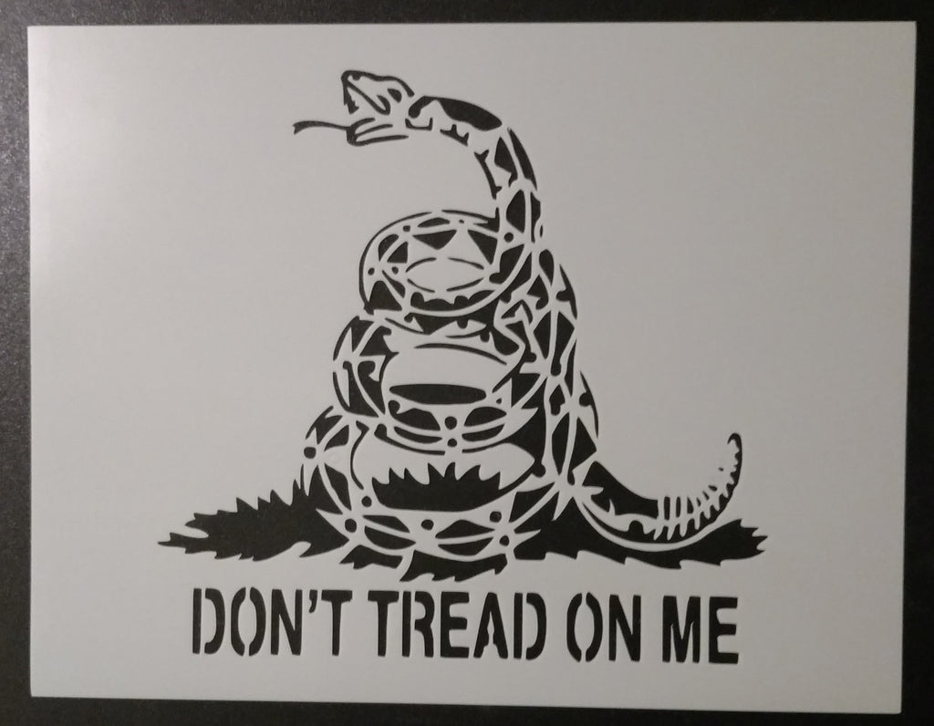 Don't Tread On Me / Gadsden Flag - Stencil