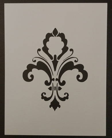 Damask Pattern - Stencil