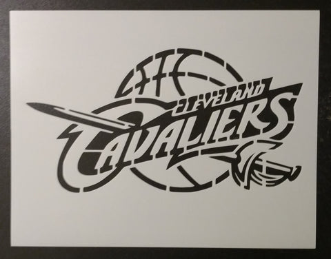 Cleveland Cavs Caveliers - Stencil