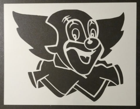 Clown Face - Stencil