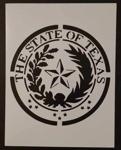 State Seal of Texas - Stencil
