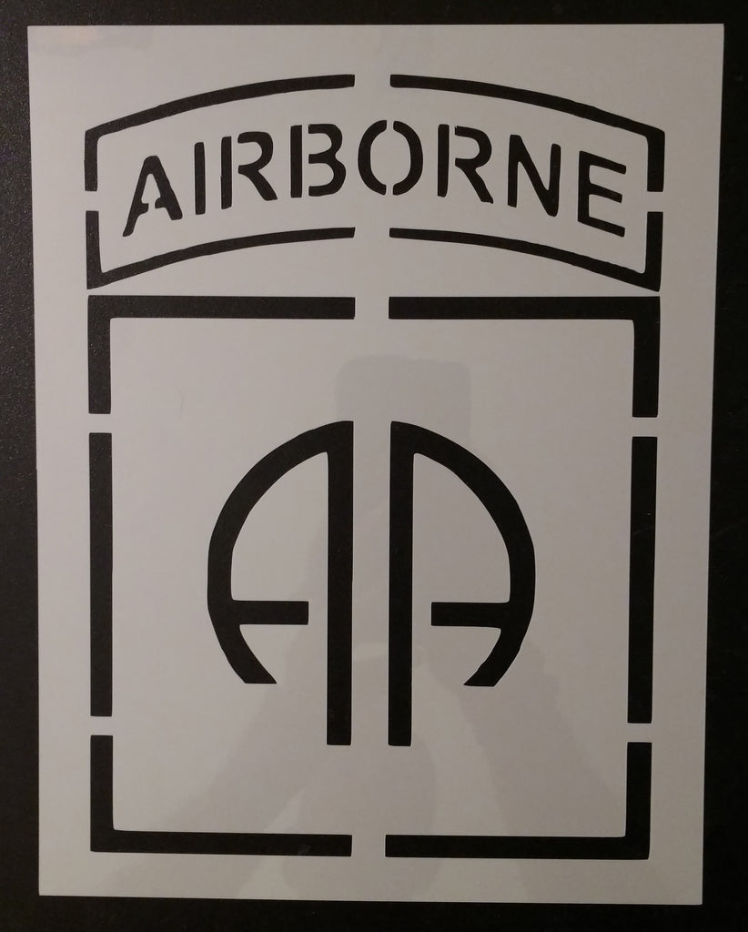 U.S. US 82nd 82 Airborne - Custom Stencil