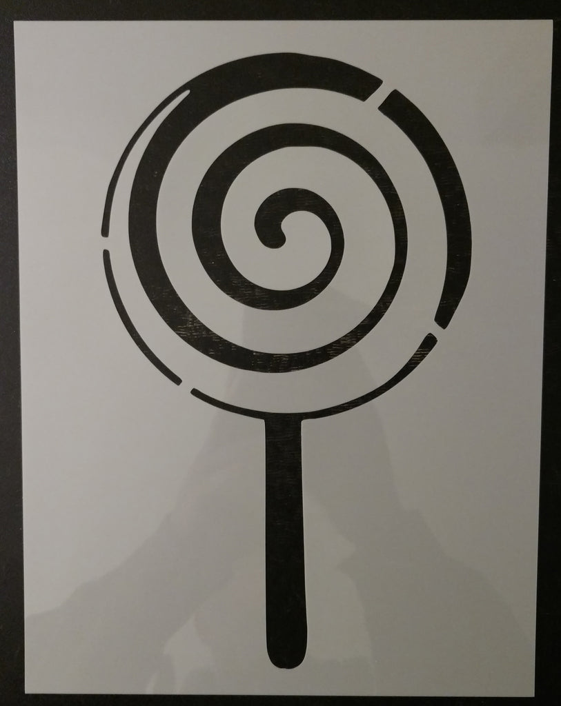 Lollipop Sucker Custom Stencil