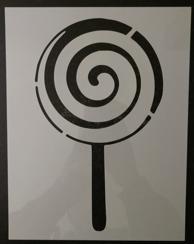 Lollipop Sucker Custom Stencil