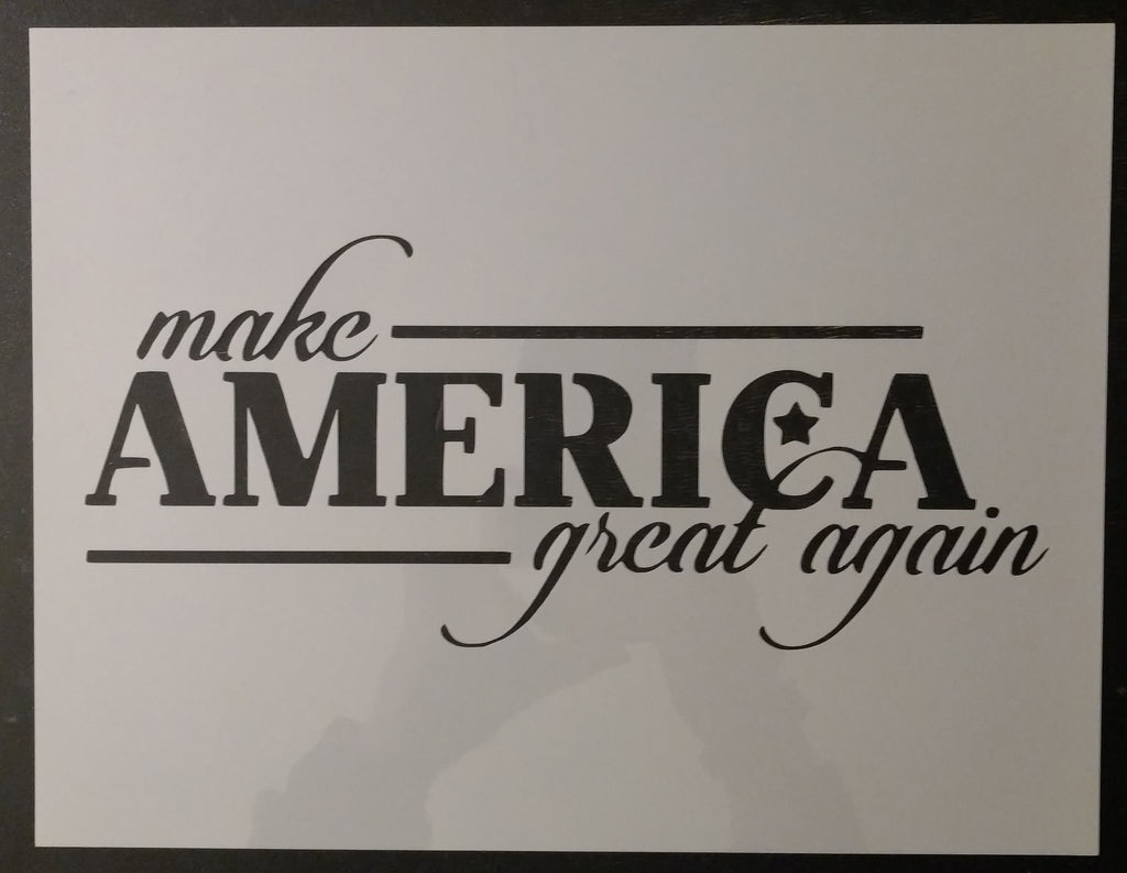 Trump Make America Great Again MAGA Custom Stencil