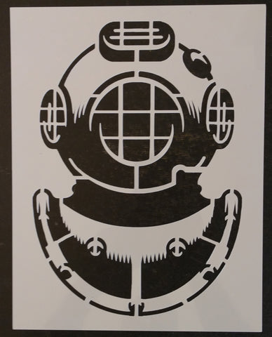 Navy Dive Helmet Diver Helmet Custom Stencil