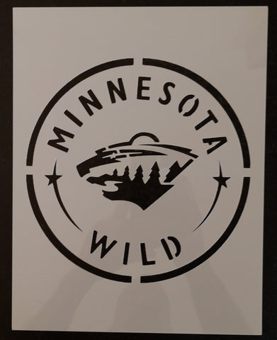 Minnesota Wild #2 Custom Stencil
