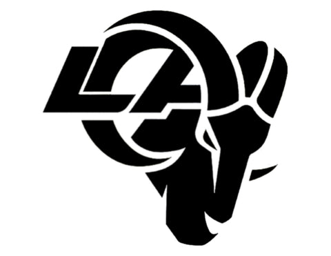 Los Angeles Rams LA Rams 11" x 8.5" Custom Stencil 1 FAST FREE SHIPPING