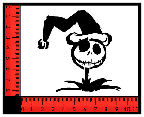 Santa Hat Jack Skellington Nightmare Before Christmas Custom Stencil FREE SHIPPING
