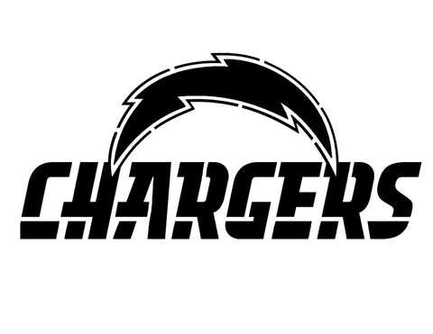 LA Los Angeles Chargers - Custom Stencil