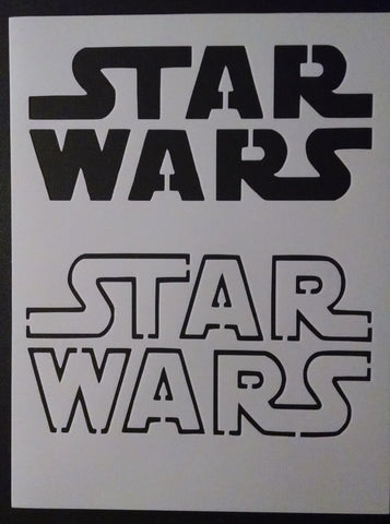 Star Wars Logo - Stencil