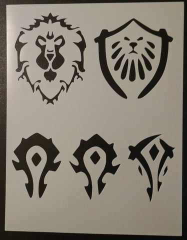 World of Warcraft WOW - Stencil