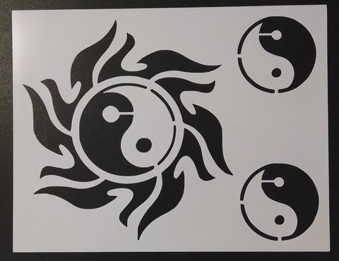Yin Yang - Stencil