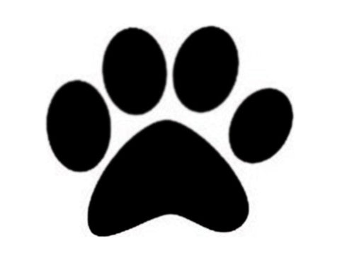 Puppy Paw Print - Custom Stencil
