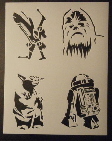 Star Wars Good Guys - Stencil